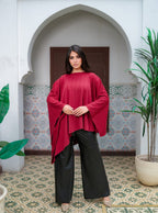 Asymmetric crimson top