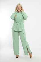Mint Breeze Two-Piece Set