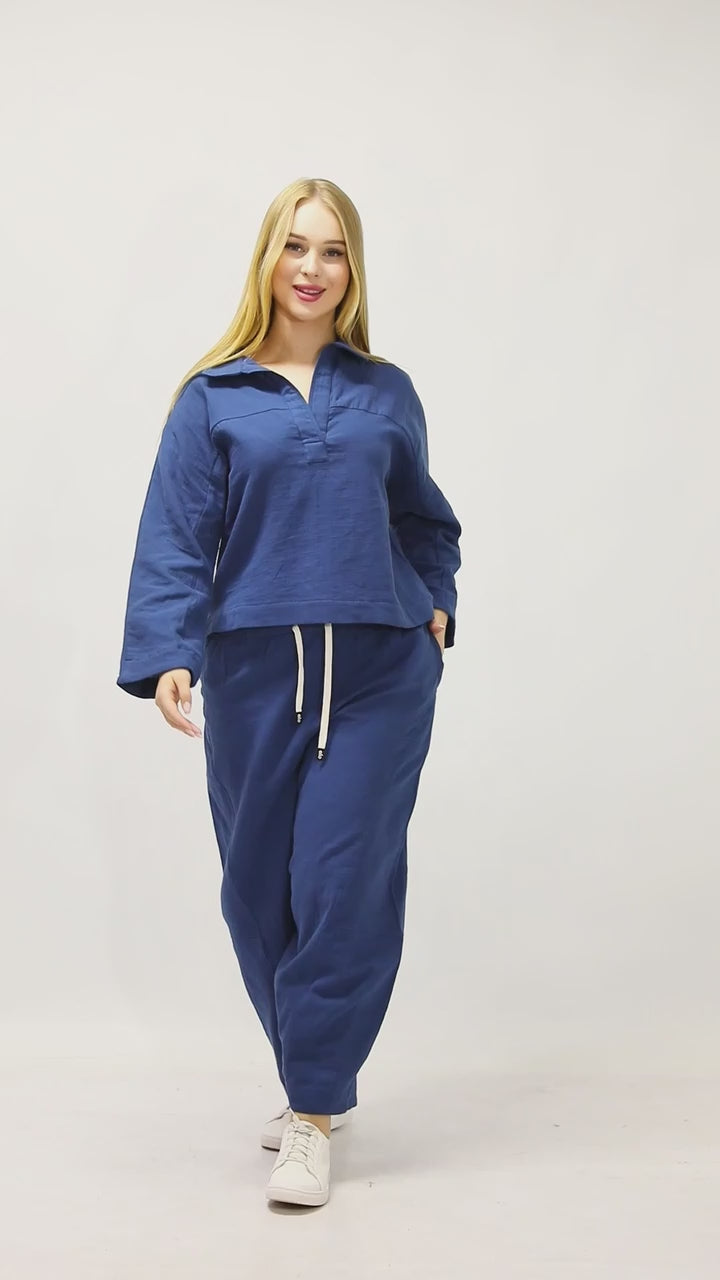 Aisha Linen Casual Set