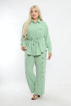 Mint Breeze Two-Piece Set